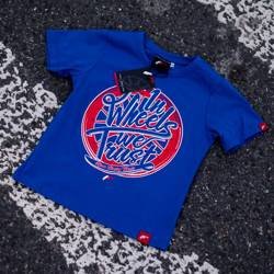 JR Junior T-Shirt Trust Blue Size 134/140