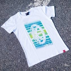 JR Men's T-Shirt JR-20 Face White Size S