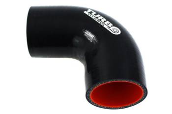 Kolanko 90st TurboWorks Pro Black 45mm