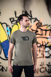 Męski t-shirt khaki