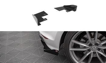 Rear Side Flaps Maxton Volkswagen Golf R Mk7