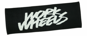 Ręcznik Work Wheels Logo Czarny