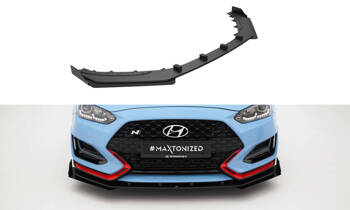 Splitter Przedni Street Pro + Flaps Maxton Hyundai Veloster N Mk2