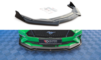 Splitter Przedni V.1 + Flaps Maxton Ford Mustang GT Mk6 Facelift