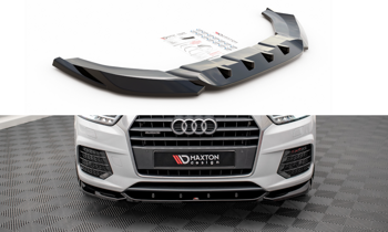 Splitter Przedni V.1 Maxton Audi Q3 Sport 8U Facelift