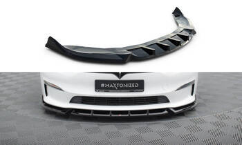 Splitter Przedni V.1 Maxton Tesla Model S Plaid Mk1 Facelift