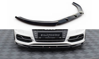 Splitter Przedni V.2 Maxton Audi S3 / A3 S-Line Sportback / Hatchback 8V