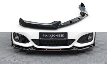 Splitter Przedni V.5 Maxton + Flaps BMW 1 M-Pack / M140i F20 Facelift