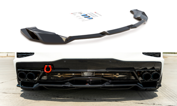 Splitter Tylny Środkowy Maxton Chevrolet Corvette C8