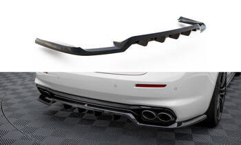 Splitter Tylny Środkowy (Z Dyfuzorem) Maxton Maserati Ghibli Mk3 Facelift