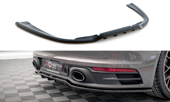 Splitter Tylny Środkowy (Z Dyfuzorem) Maxton Porsche 911 Carrera 4S 992