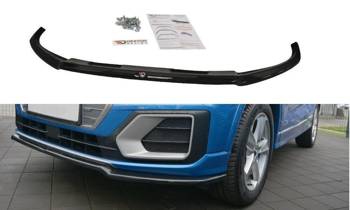 Splitter przedni Maxton Audi Q2 MK1 (czarny połysk)