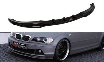 Splitter przedni Maxton BMW 3 E46 Coupe Polift (czarny połysk)