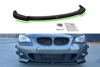 Splitter przedni Maxton BMW 5 E60/61 M-Pack (czarny połysk)