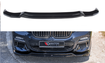 Splitter przedni Maxton BMW X4 M-Pack G02 (czarny połysk)