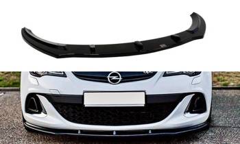 Splitter przedni Maxton Opel Astra J OPC / VXR V1 (czarny połysk)