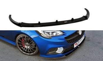 Splitter przedni Maxton Opel Corsa E OPC / VXR Nurburg (czarny połysk)