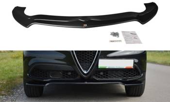 Splitter przedni Maxton V1 Alfa Romeo Stelvio (czarny połysk)