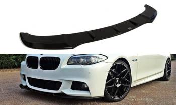 Splitter przedni Maxton V1 BMW 5 F10/F11 M-Pack (czarny połysk)