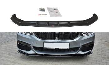 Splitter przedni Maxton V1 BMW 5 G30/ G31 M-Pack (czarny połysk)