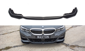 Splitter przedni Maxton V2 BMW 3 G20 M-Pack (czarny połysk)