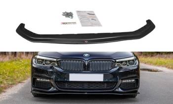 Splitter przedni Maxton V2 BMW 5 G30/ G31 M-Pack (czarny połysk)