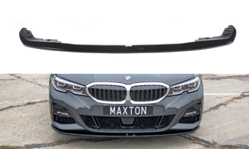 Splitter przedni Maxton V3 BMW 3 G20 M-Pack (czarny połysk)