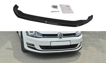 Splitter przedni Maxton Volkswagen Golf MK7 (czarny połysk)