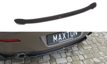 Splitter tylny srodkowy Maxton BMW 6 Gran Coupe (czarny połysk)