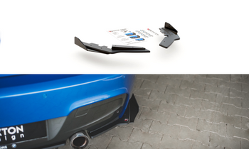 Splittery Tylne Boczne Racing Durability + Flaps Maxton BMW M135i F20