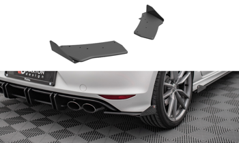 Splittery Tylne Boczne Street Pro + Flaps Maxton Volkswagen Golf R Mk7