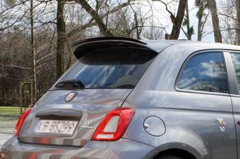 Spojler tylny Maxton FIAT 500 Abarth MK1 Facelift (czarny połysk)