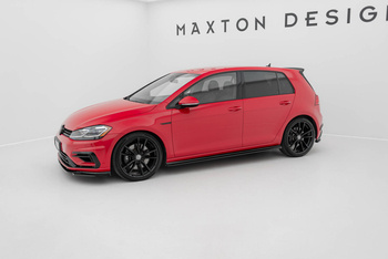 Zestaw Splitterów V.2 Maxton Volkswagen Golf R Hatchback Mk7 Facelift